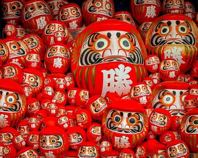 Daruma Dolls Katsuoji