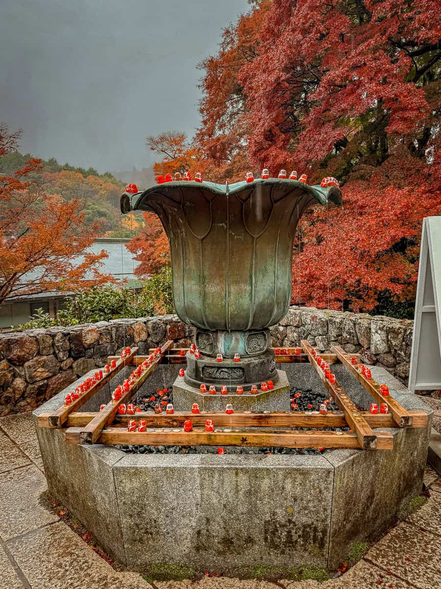 Katsuoji Temple from Osaka Daruma Dolls
