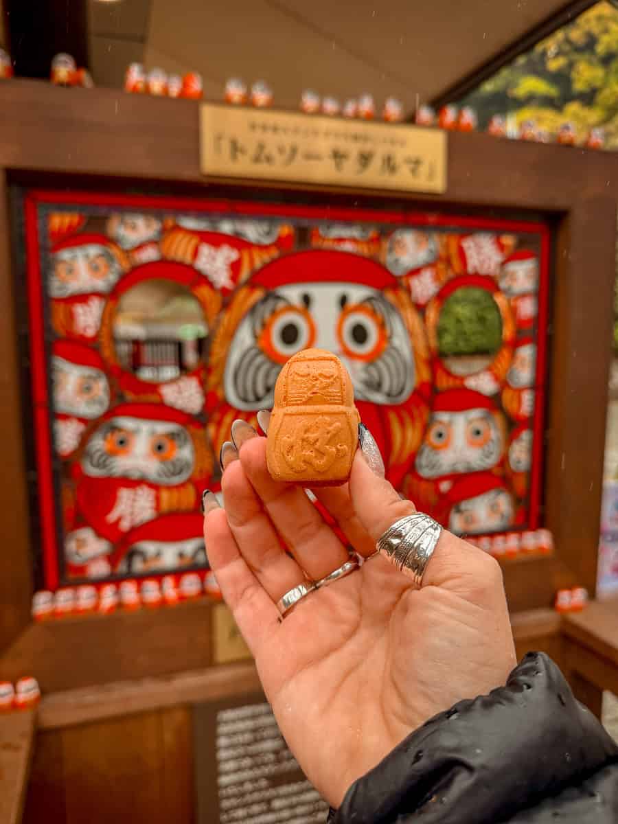 Daruma Cakes Katsuoji Temple