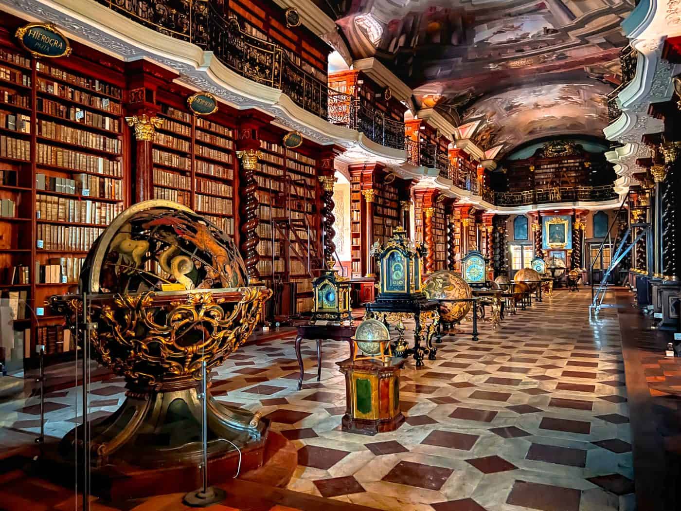 Magical Klementinum Library How To Visit In Prague 2024   Klementinum Library Prague Tour 13 1400x1050 