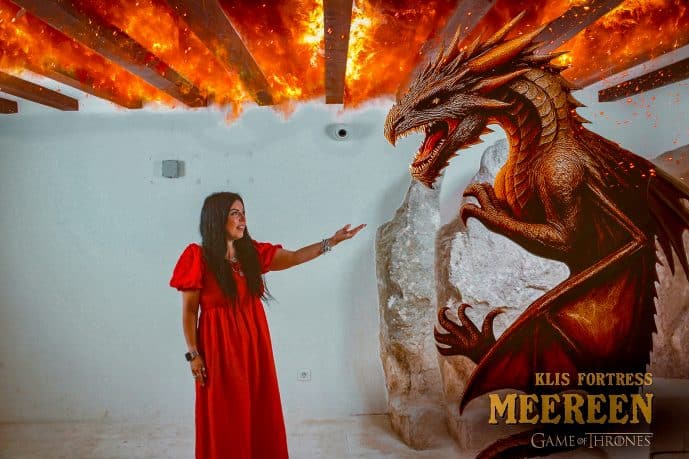 Klis Fortress - Visit the Meereen Game of Thrones Filming Location (2026)! 23 Klis Fortress Game of Thrones Photo dragon