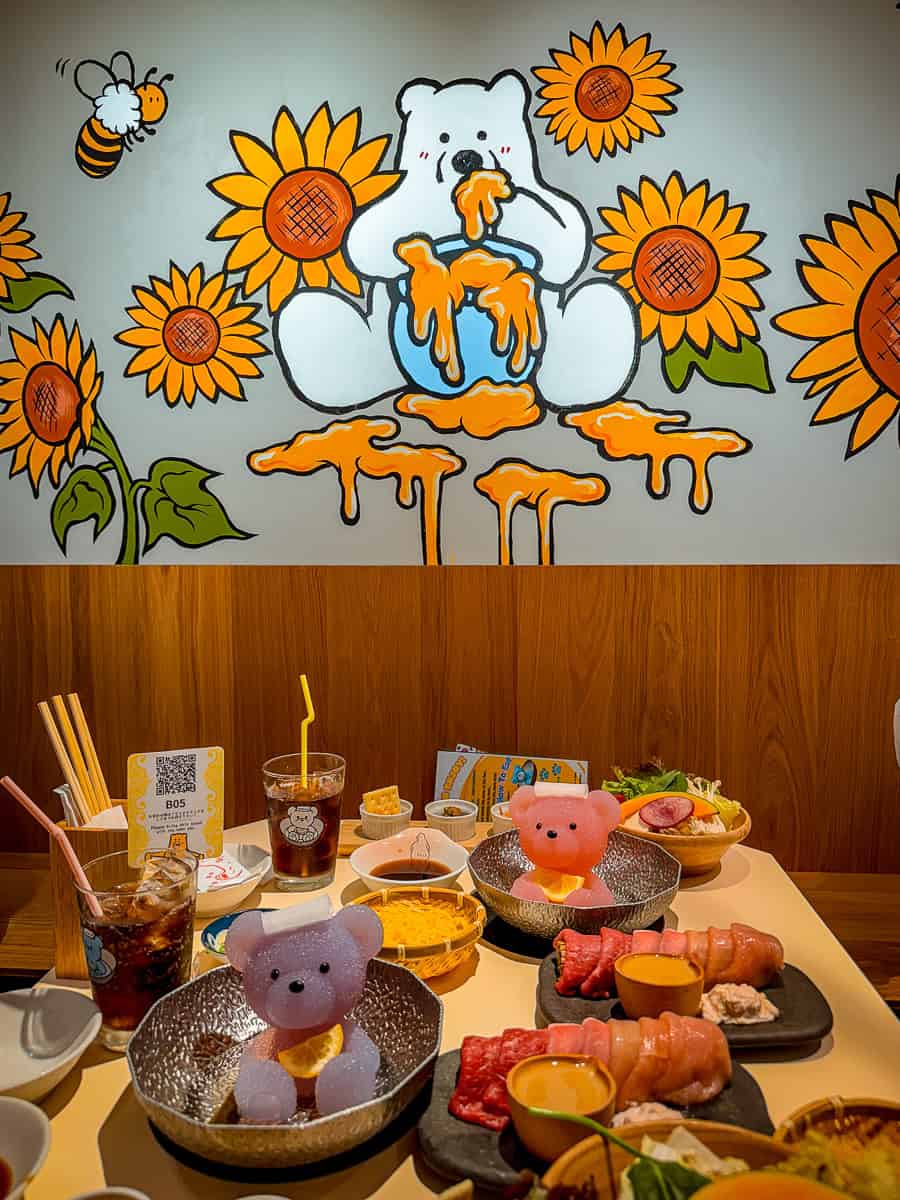Kumachan Onsen Review Teddy Bear Hotpot