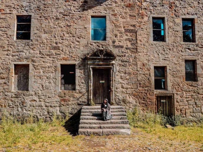 outlander episodes filmed at balgonie castle