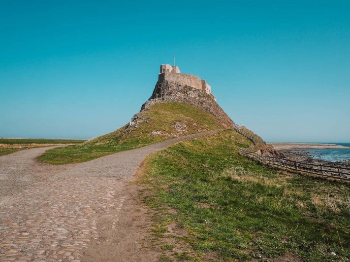 Lindisfarne Castle on Holy Island