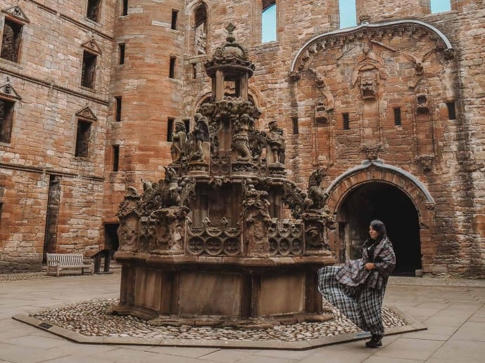 linlithgow palace outlander scenes