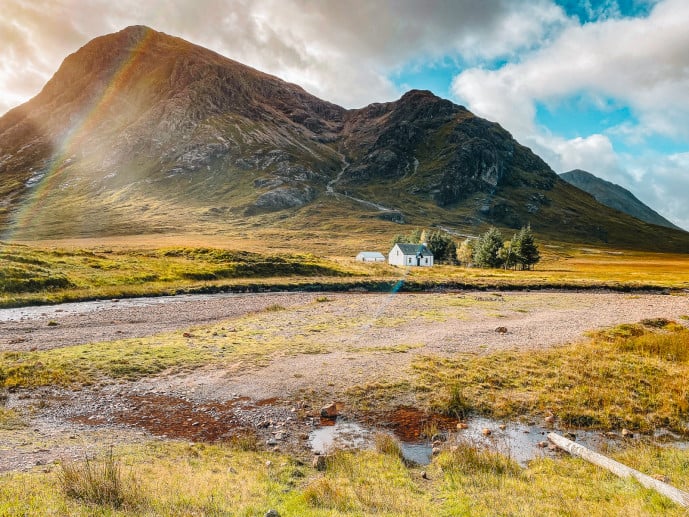 Lagangarbh Hut Wee White House Glencoe