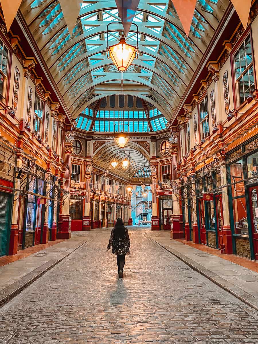 Leadenhall Market Harry Potter filming location