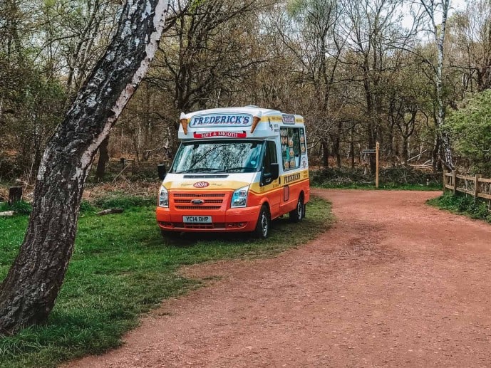 The Major Oak Sherwood Forest Facts - the Ultimate Guide 12 The Ice Cream Van at the Major Oak