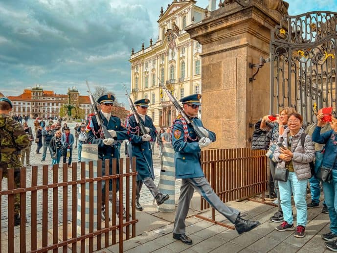 Changing of the Guard Prague