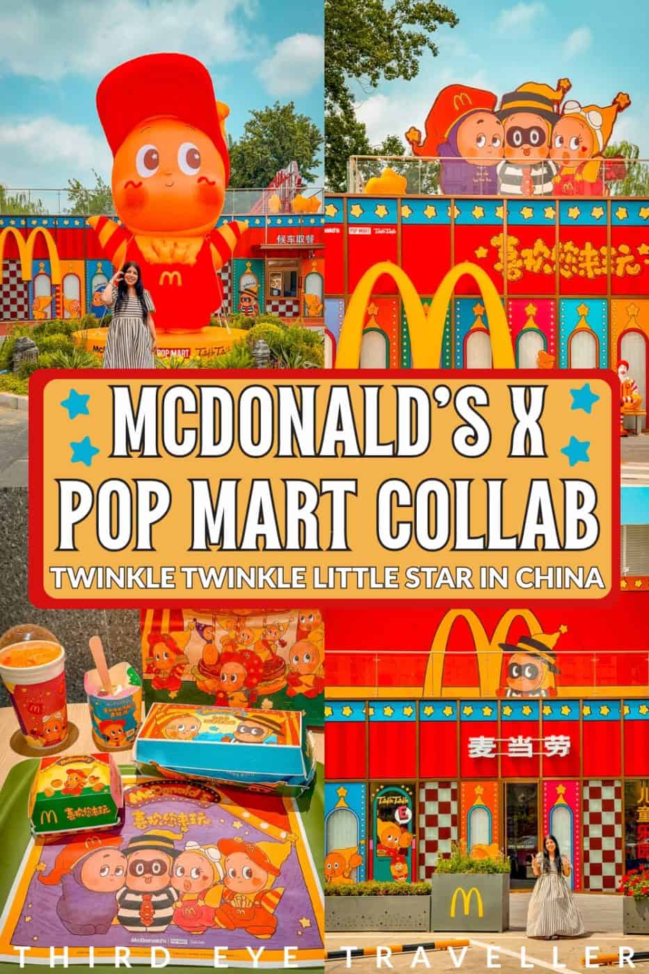 Mcdonalds Pop Mart Collaboration in China Twinkle Twinkle Little Star