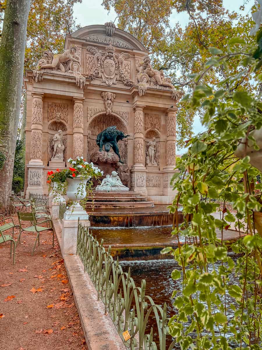 Jardin de Luxembourg Medici Fountain Paris