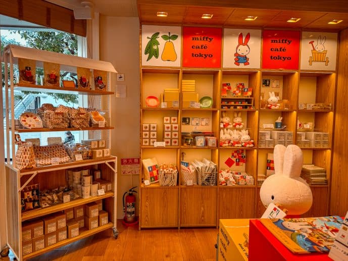 Miffy Cafe Tokyo Gift Shop