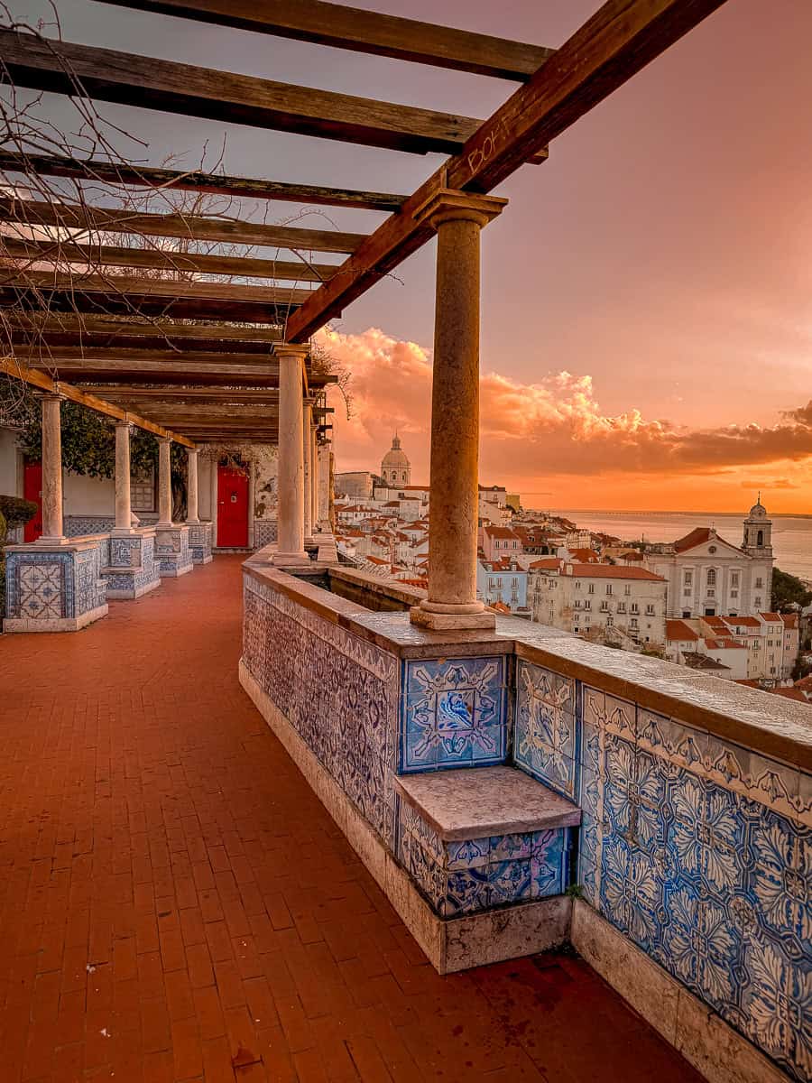 Miradouro de Santa Luzia Lisbon Viewpoint