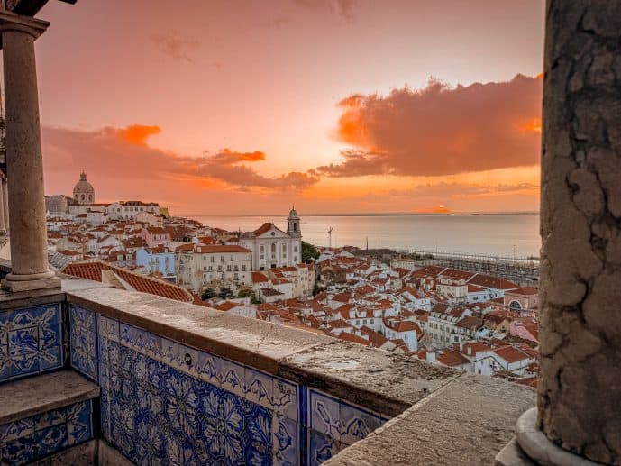 Miradouro de Santa Luzia Lisbon Viewpoint