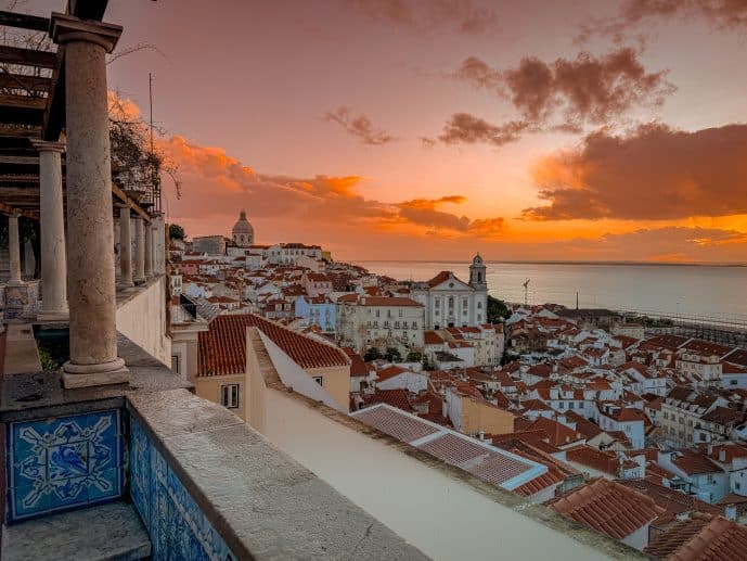 Miradouro de Santa Luzia Lisbon Viewpoint