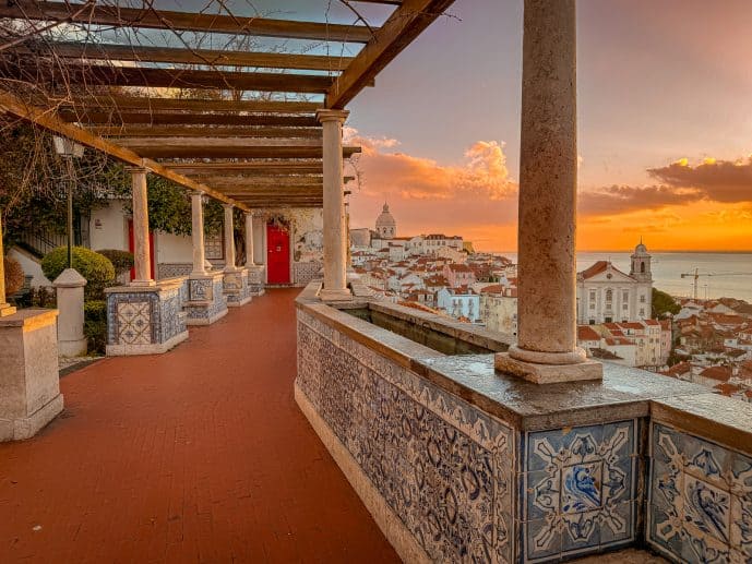 Miradouro de Santa Luzia Lisbon Viewpoint