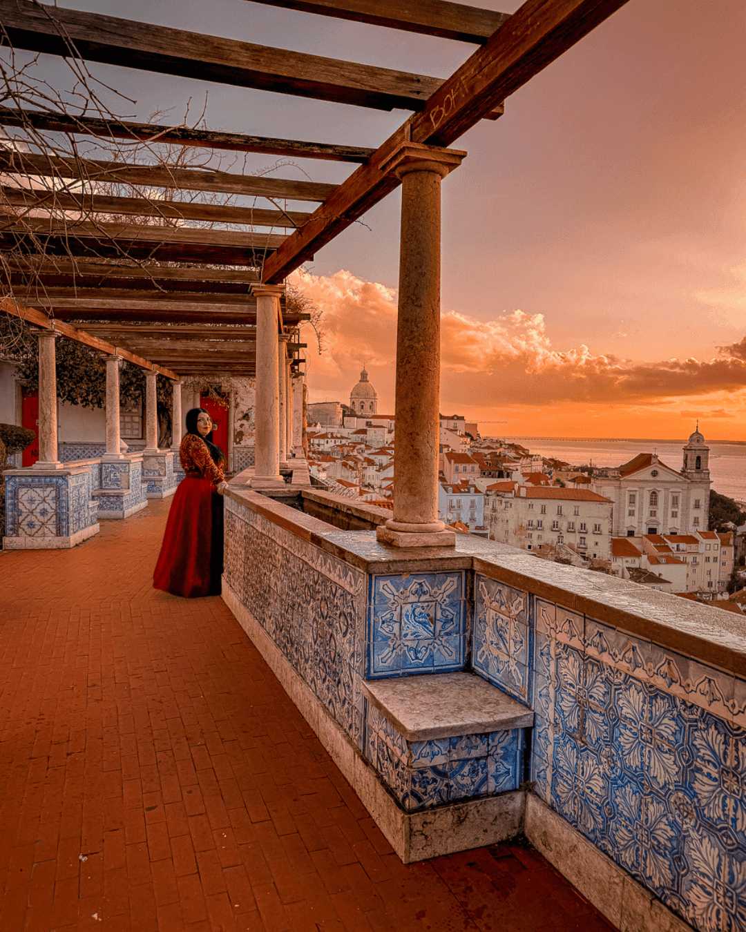 Miradouro de Santa Luzia Lisbon viewpoint