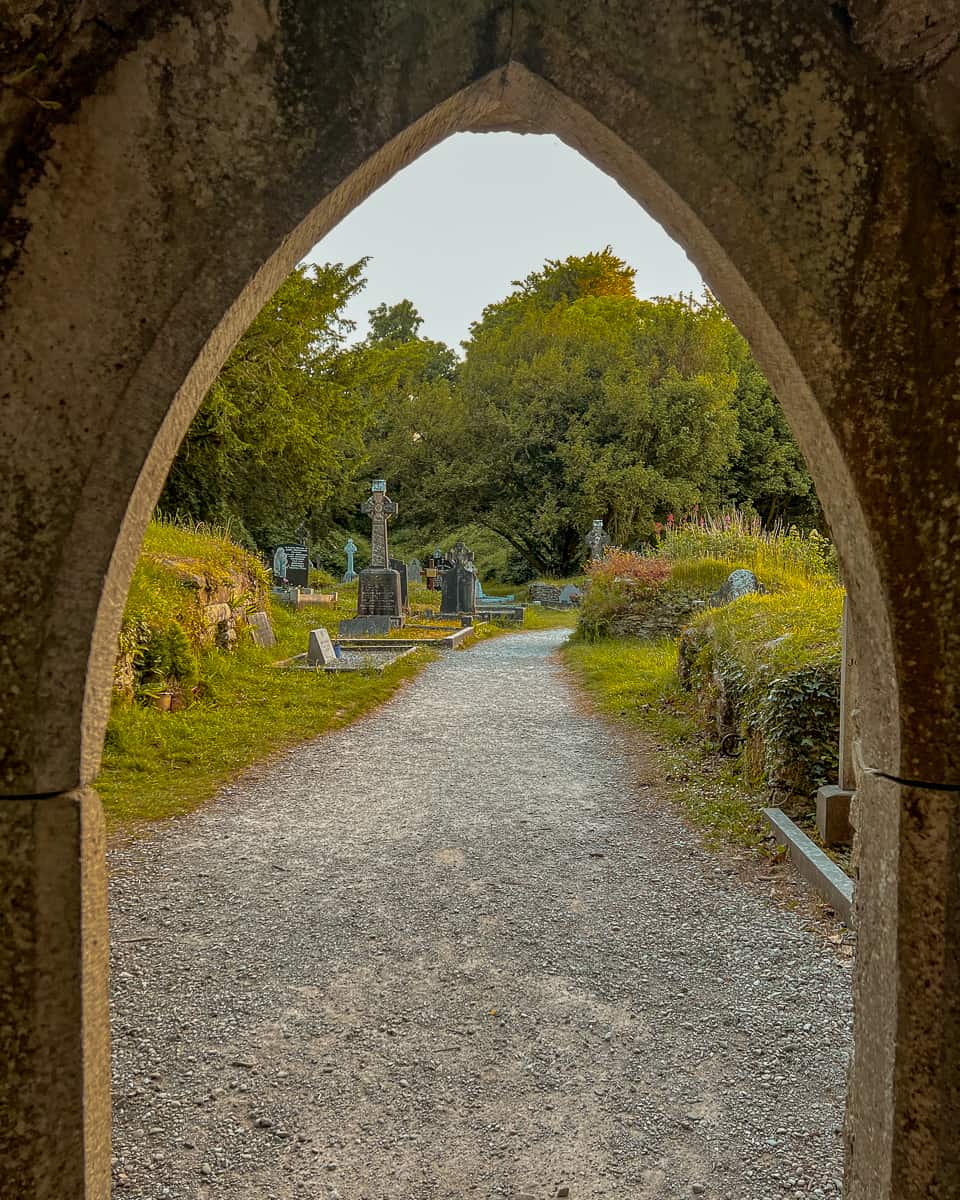 Muckross Abbey graveyard