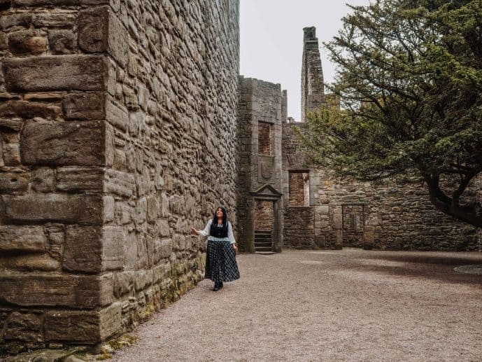 Craigmillar Castle Outlander location