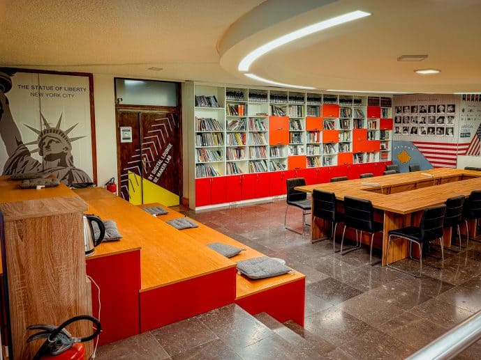 National Library of Kosovo - Is this the Ugliest Building in the World? 16 American Corner Kosovo National Library