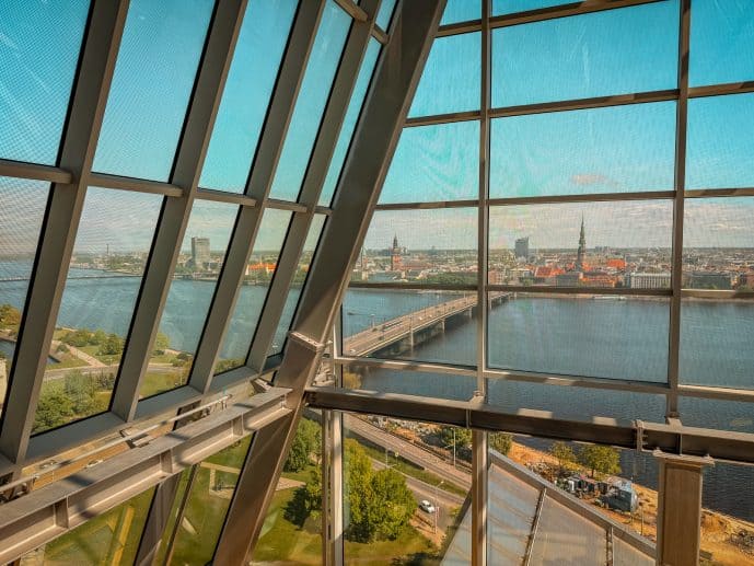 National Library of Latvia Rooftop Viewpoint