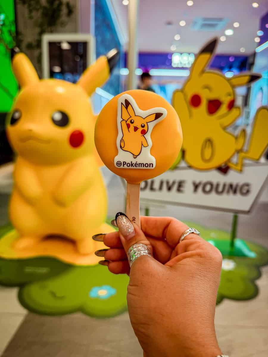 Metamong Playground in Seoul - A Complete Visitor Guide! 35 Olive Young Pokemon Collaboration