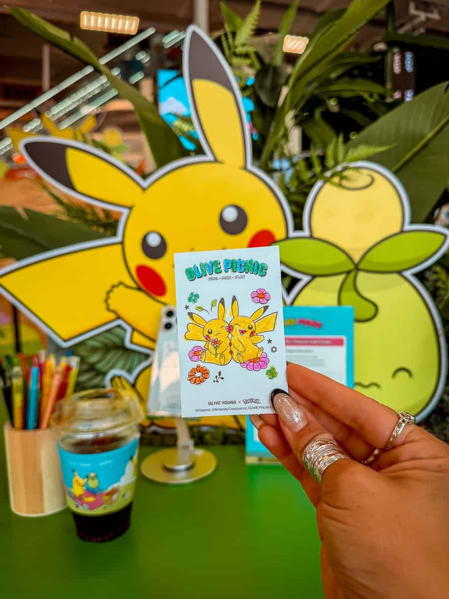 Metamong Playground in Seoul - A Complete Visitor Guide! 36 Olive Young Pokemon Collaboration