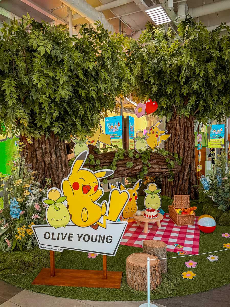 Metamong Playground in Seoul - A Complete Visitor Guide! 34 Olive Young Pokemon Collaboration