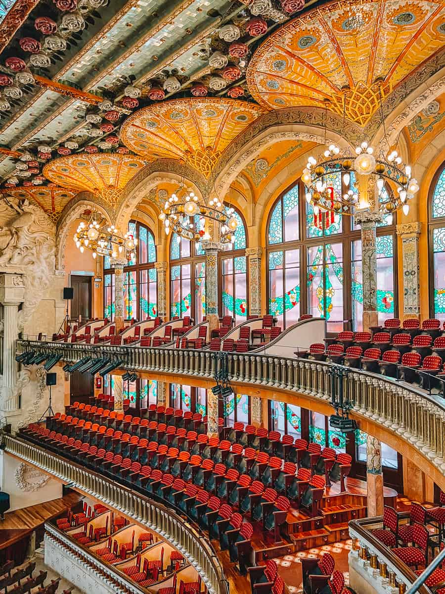 Palau de la Musica Catalana Barcelona