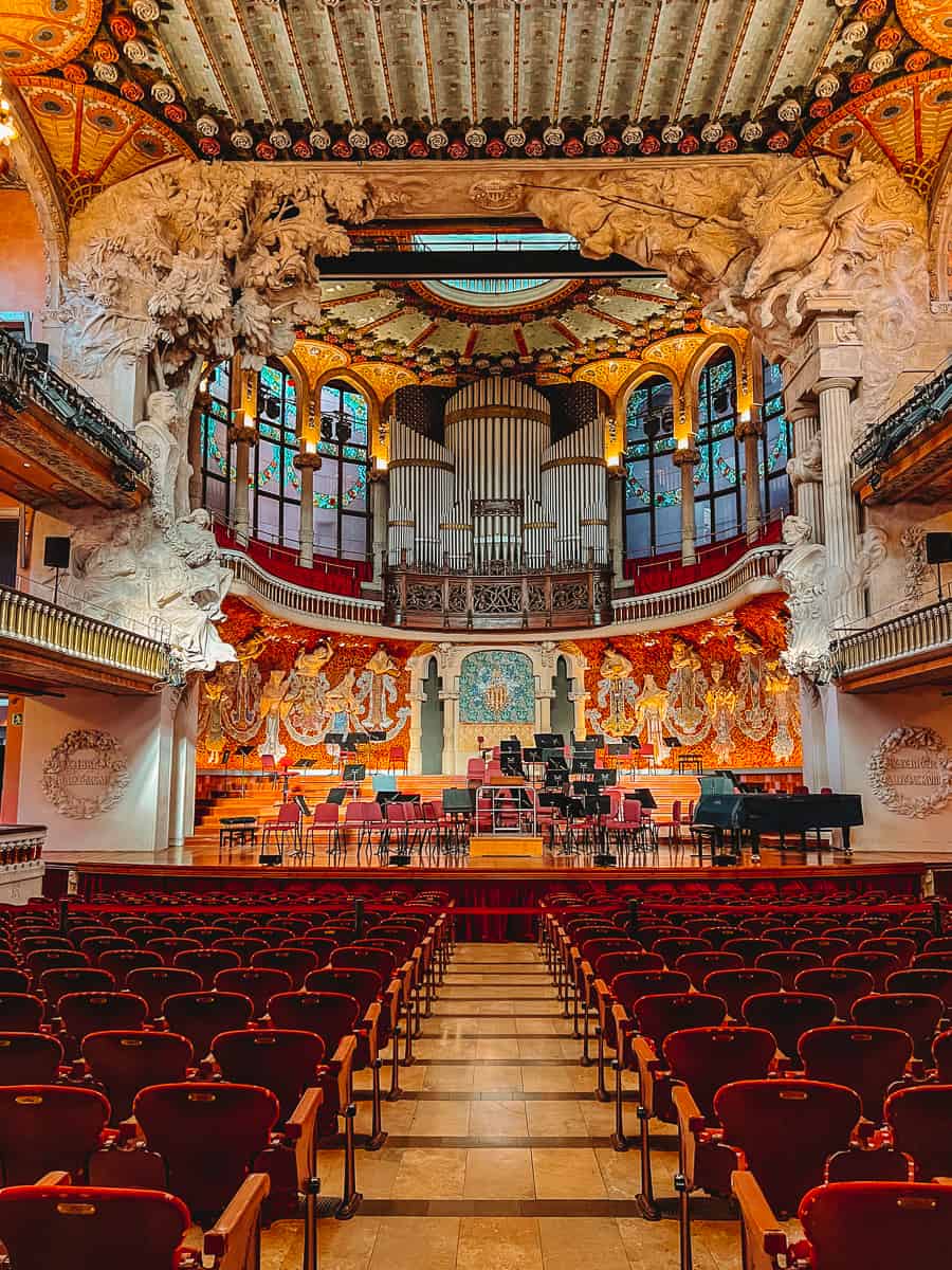 Palau de la Musica Catalana Barcelona