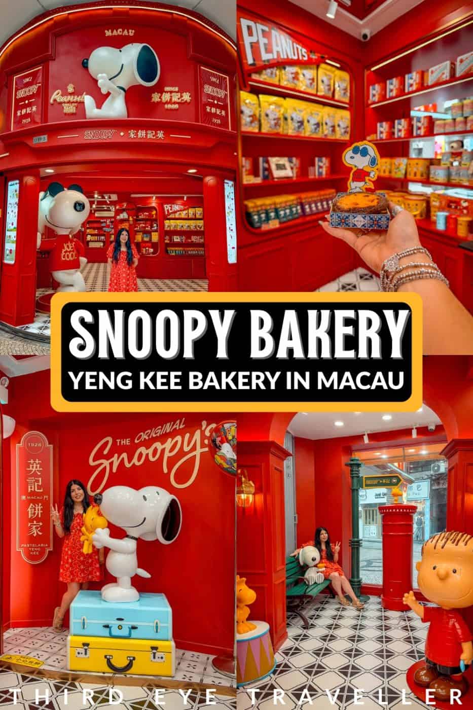 Pasteleria Yeng Kee Bakery Snoopy Macau