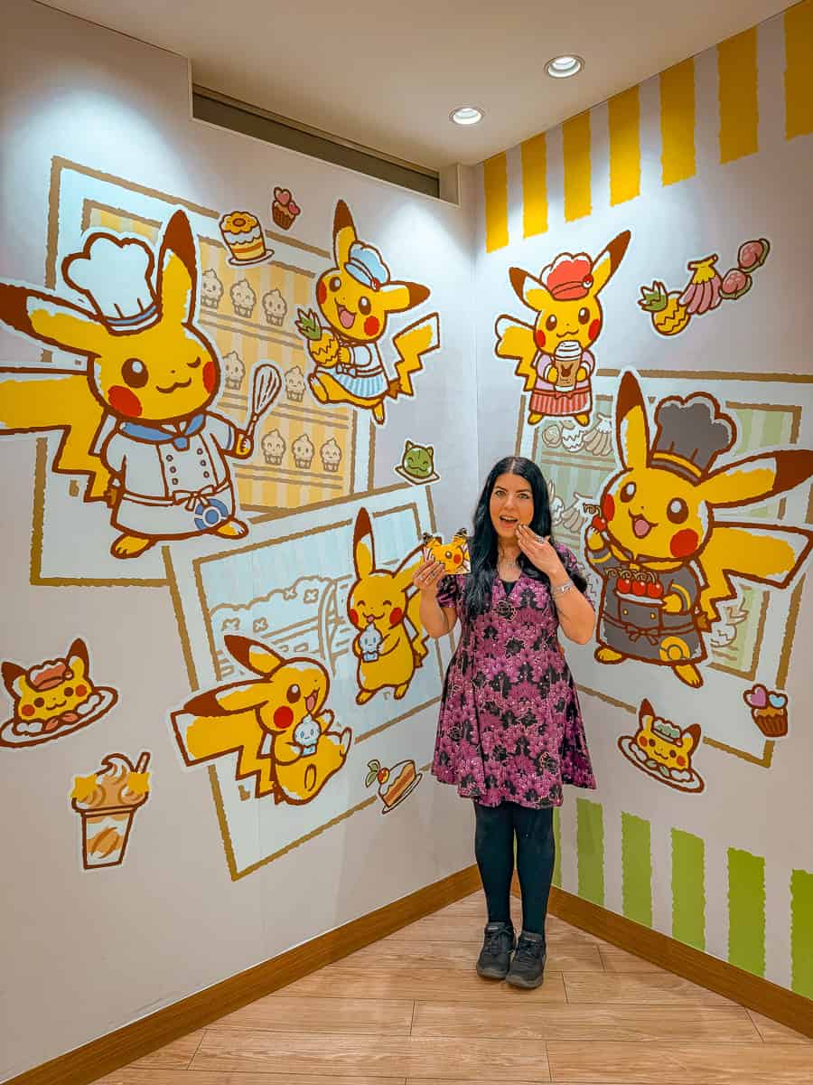 Pikachu Sweets Cafe Tokyo Japan