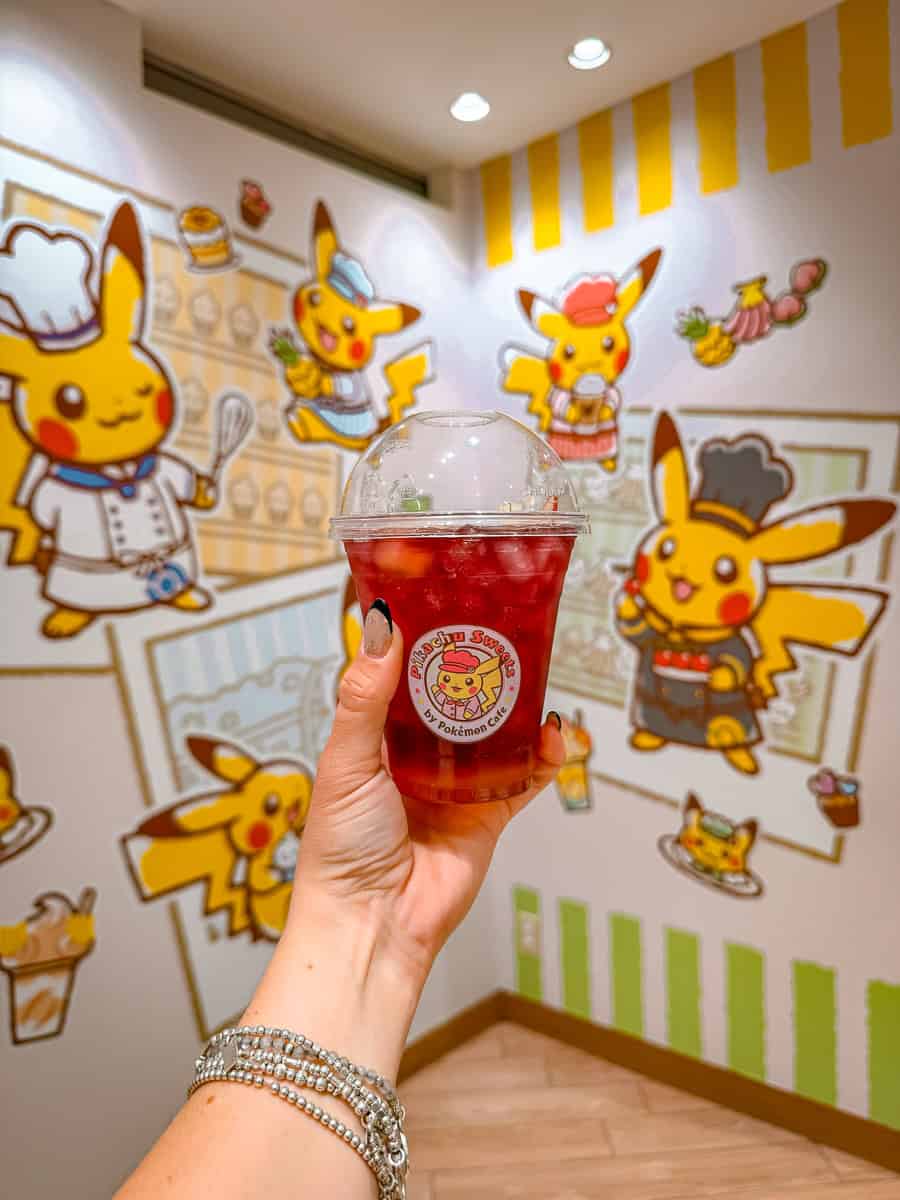 Pikachu Sweets Cafe Japan