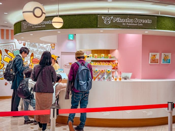 Pikachu Sweets Cafe Tokyo Japan