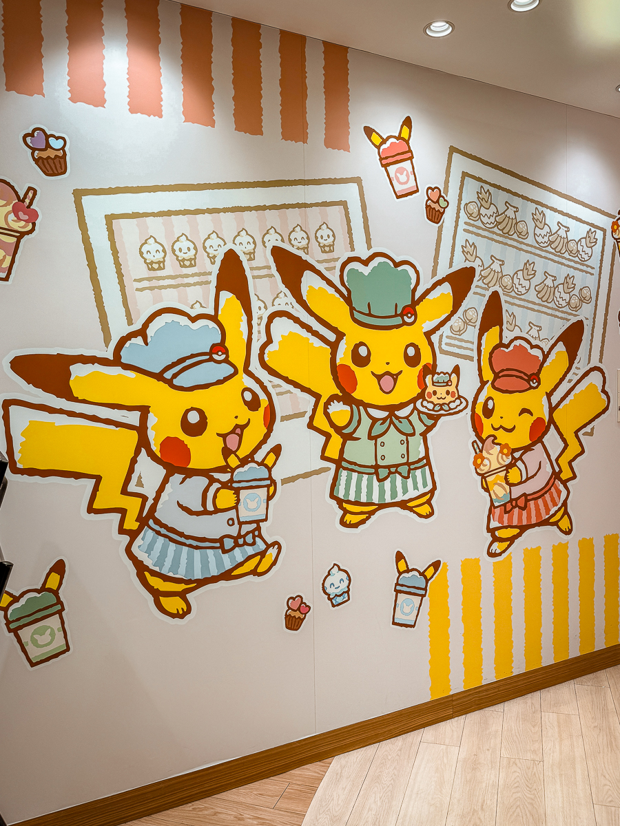 Pikachu Sweets Cafe Tokyo Japan