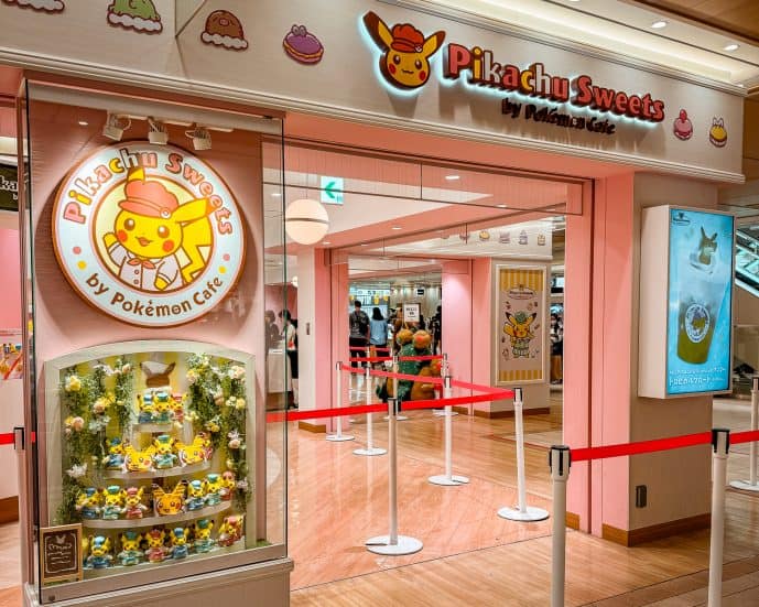 Pikachu Sweets Cafe Tokyo