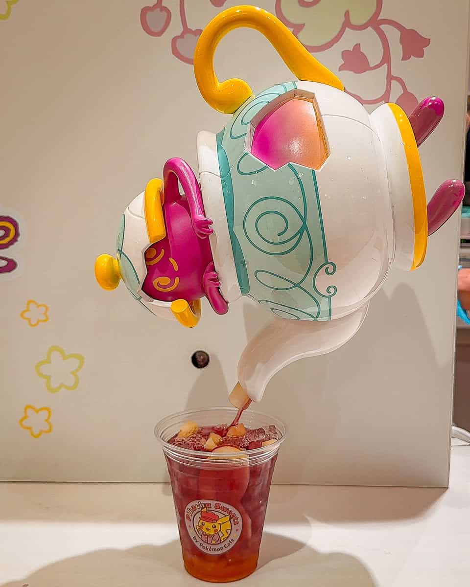 Pikachu Sweets Cafe Polteageist Tea Tokyo Japan