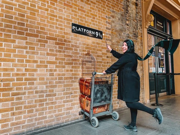 The Platform 9 3/4's Trolley Photo at King's Cross Station