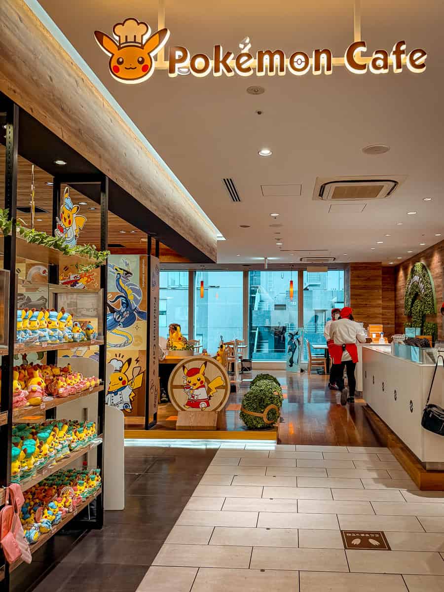 Inside the Pokemon Cafe Japan