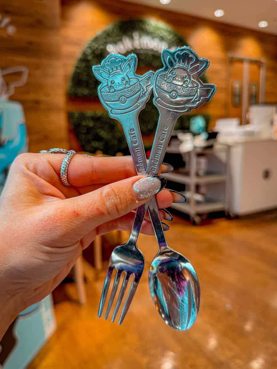Pokemon Cafe Cutlery