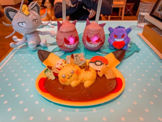 Pokemon Cafe Food