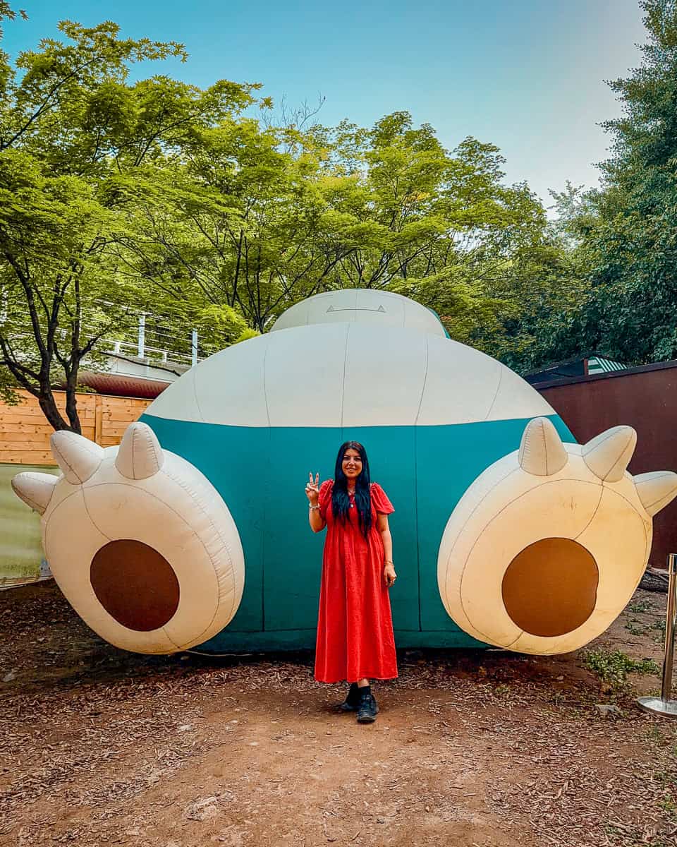 Pokémon Secret Forest in Seoul - A Complete Visitor Guide! 22 Pokemon Secret Forest Snorlax