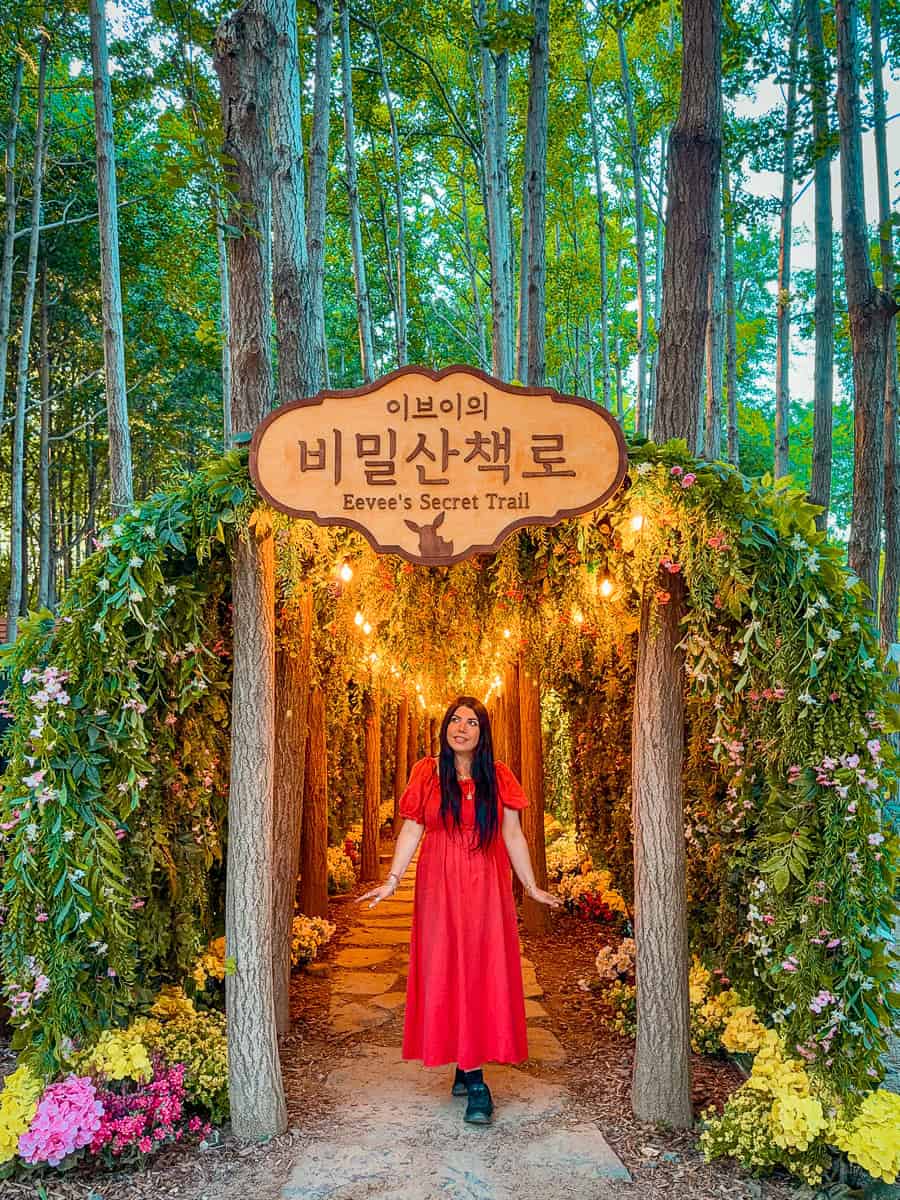 Pokémon Secret Forest in Seoul - A Complete Visitor Guide! 20 Eevee's Secret Trail Pokemon Secret Forest
