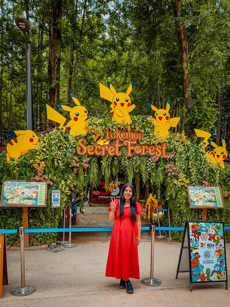 Pokemon Secret Forest in Seoul