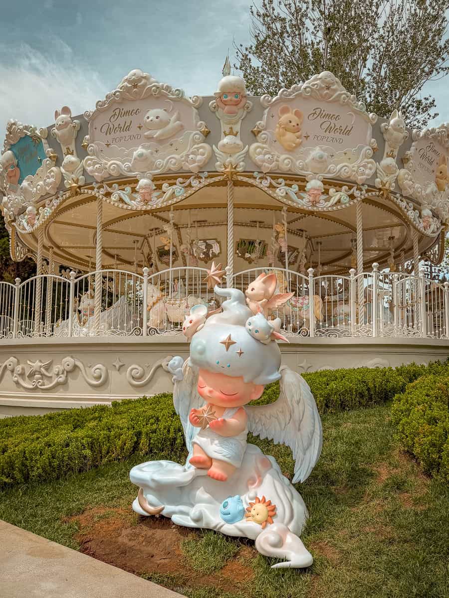 Popland Beijing - How to Visit the Labubu Theme Park in China (2026)! 27 Dimoo Carousel Popland Merry-go-Round