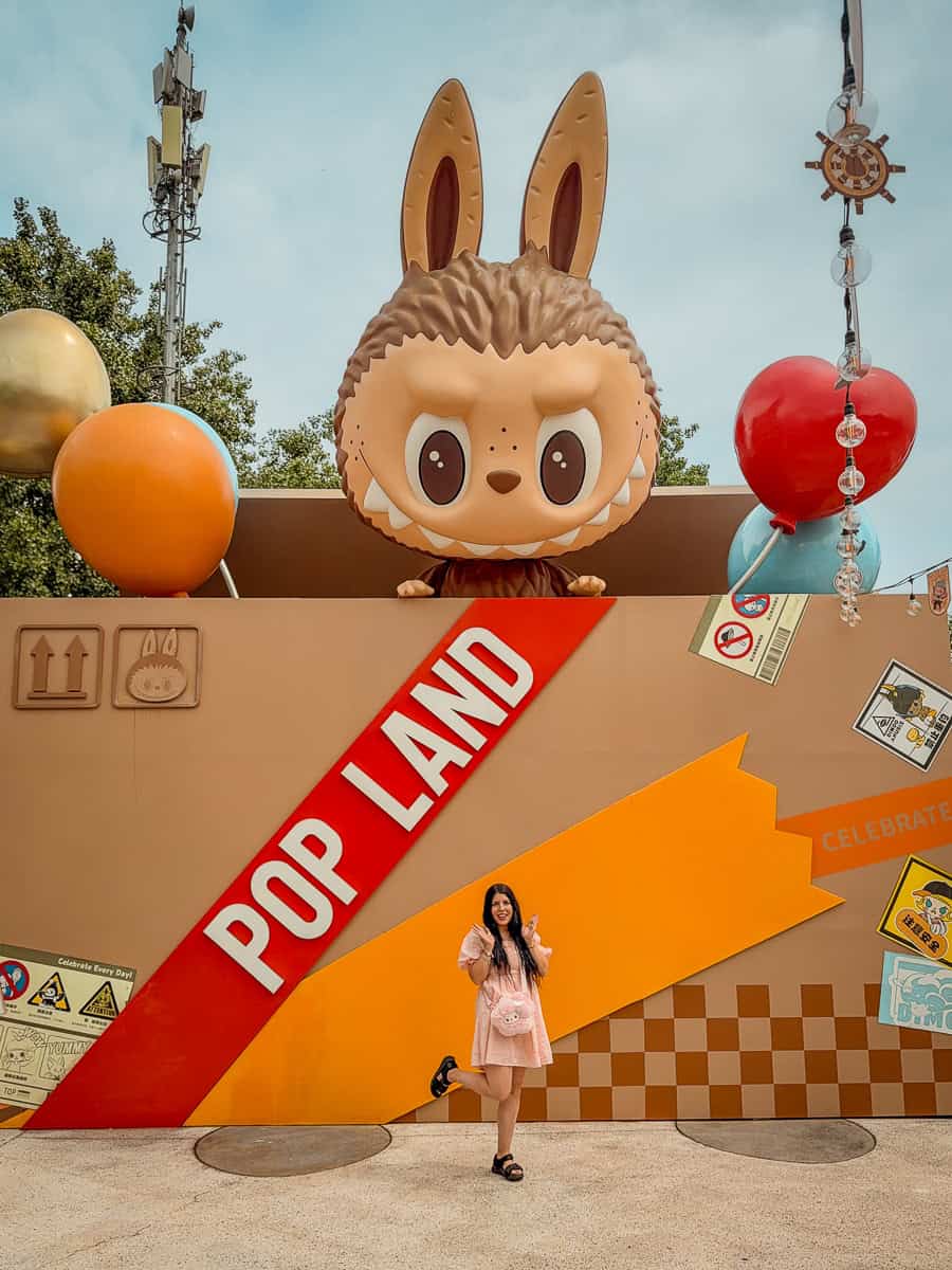 Popland Beijing - How to Visit the Labubu Theme Park in China (2026)! 16 Present Display Pop Street Pop Land