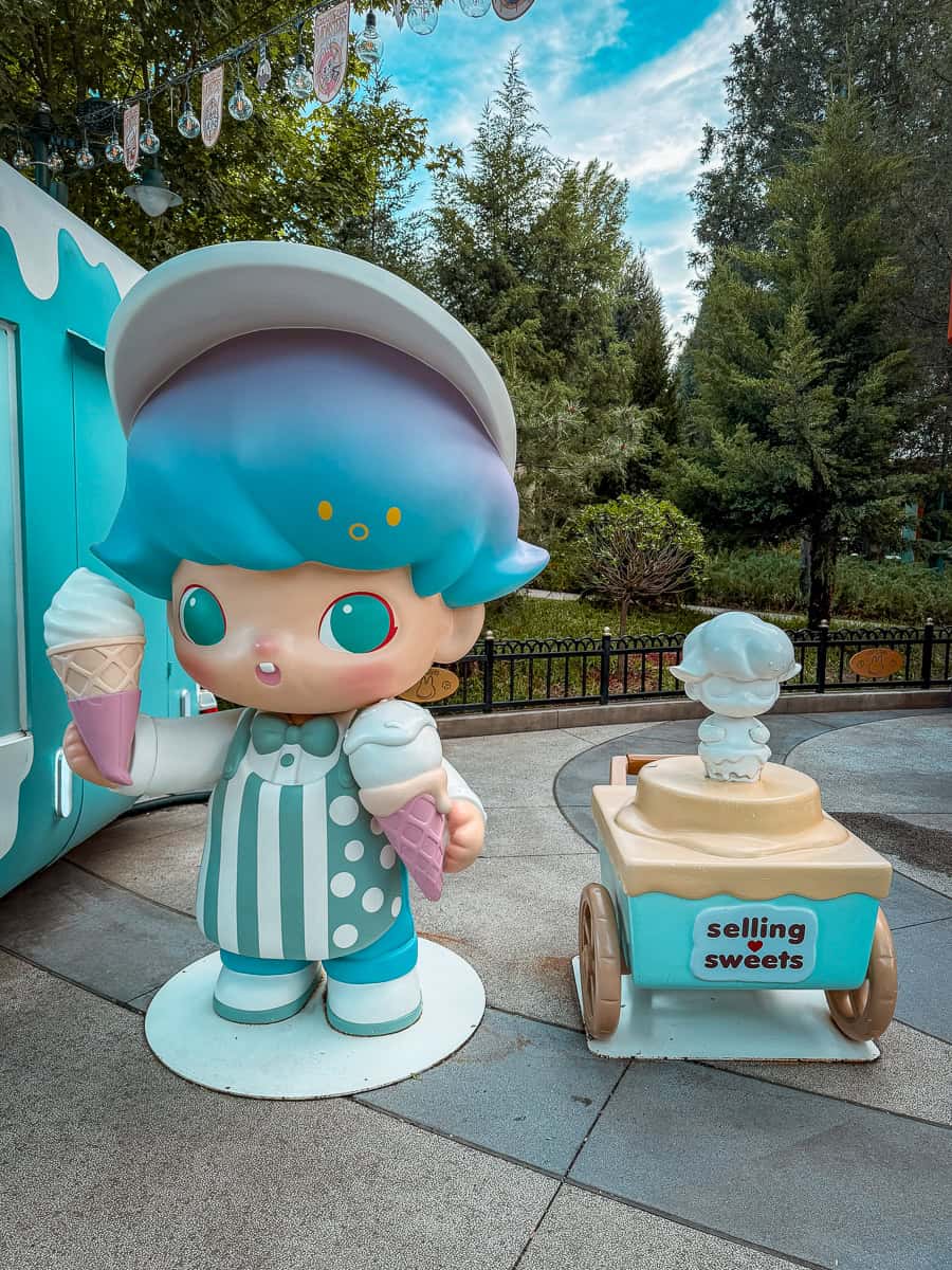 Popland Beijing - How to Visit the Labubu Theme Park in China (2026)! 62 Dimoo Ice Cream Stand