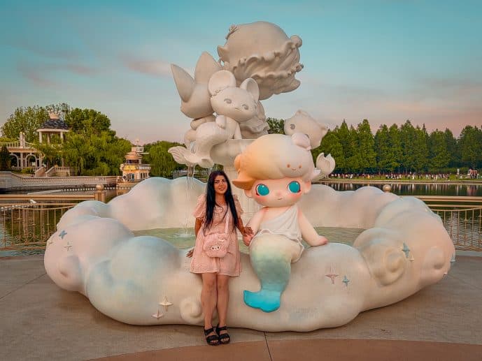 Popland Beijing - How to Visit the Labubu Theme Park in China (2026)! 57 MerDimoo Fountain Pop Land Beijing