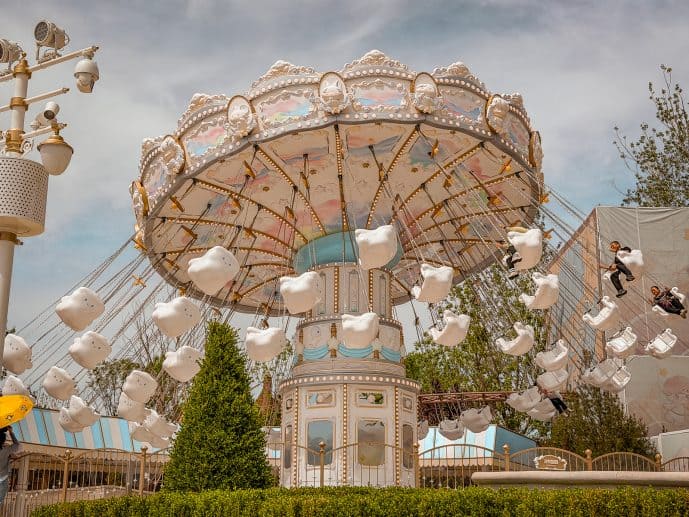 Popland Beijing - How to Visit the Labubu Theme Park in China (2026)! 26 Dimoo Cloud Swing Popland