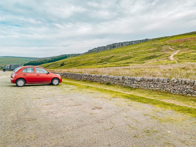 Hook's Carr Car PArk Stanage Edge